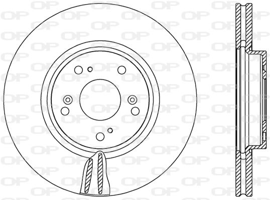 OPEN PARTS Piduriketas BDR2474.20